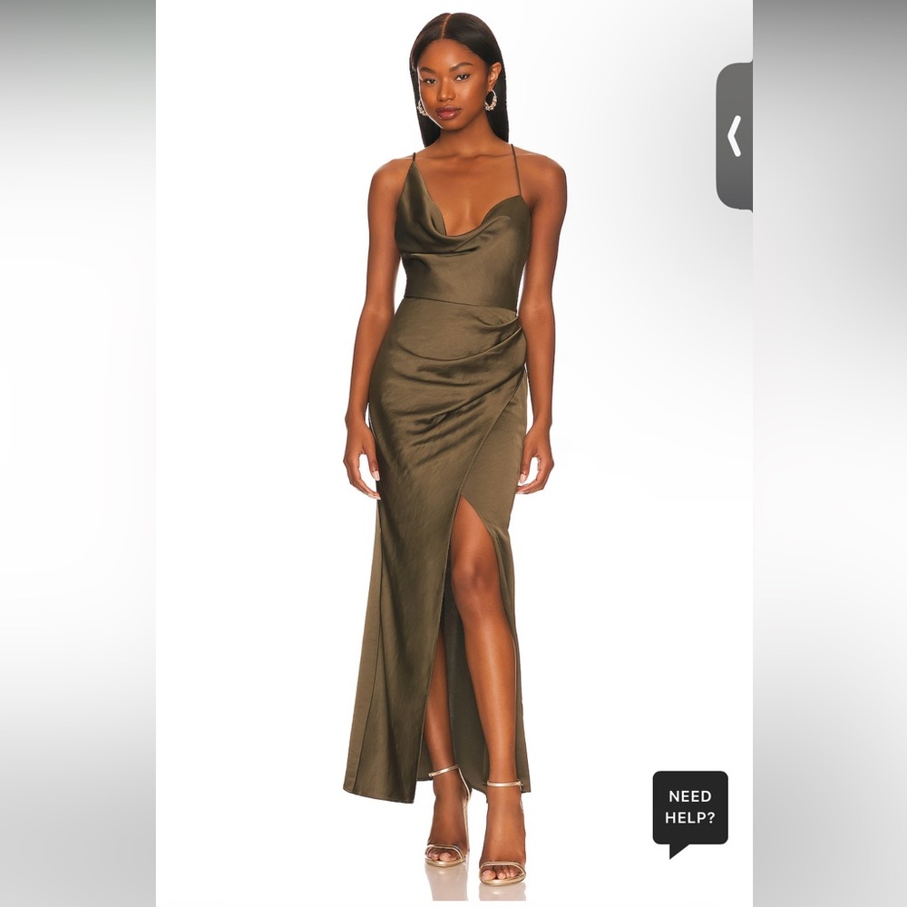 Significant Other Aria Dress in Olive